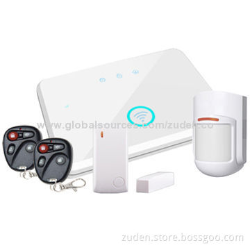 GSM Home Alarm System with RFID/APP Control, CID protocol